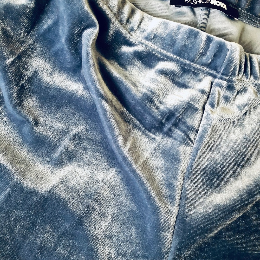 Velour pants